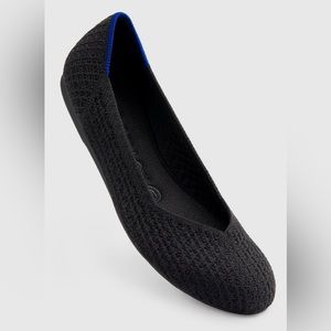 Rothy’s Black Honeycomb Flat